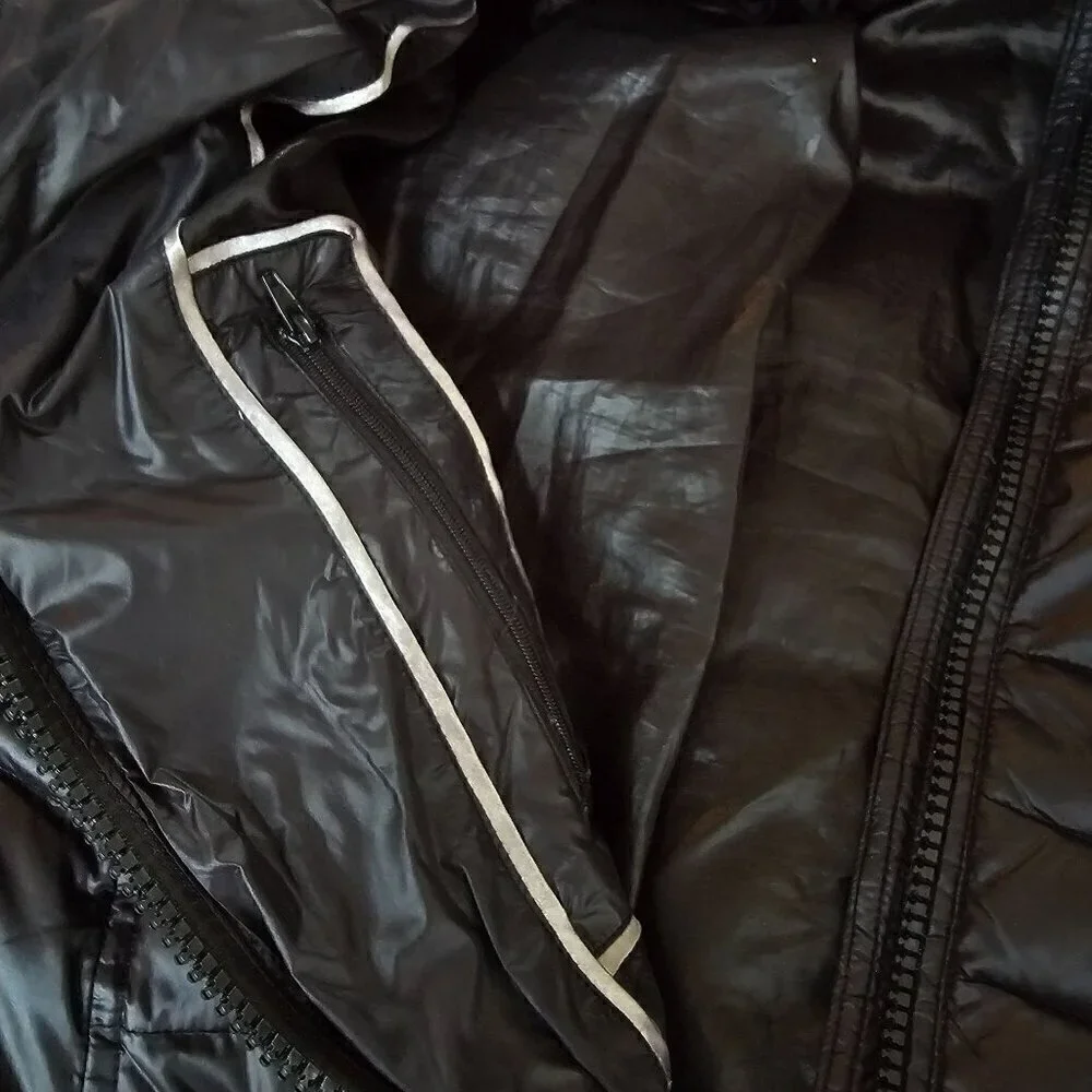 Andrew Marc Puffer Jacket 650 Fill Power Down, Black, Size XL - Picture 7 of 12
